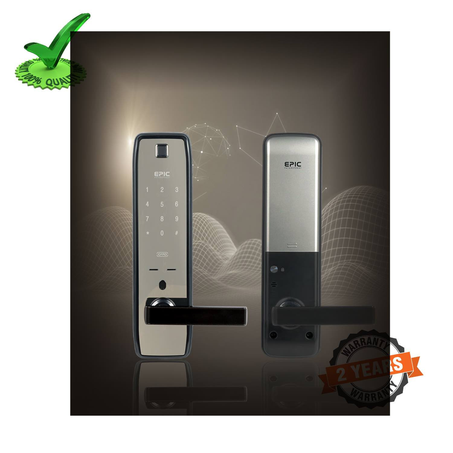Epic ES-F9000K Digital Finger Print Smart Door Lock