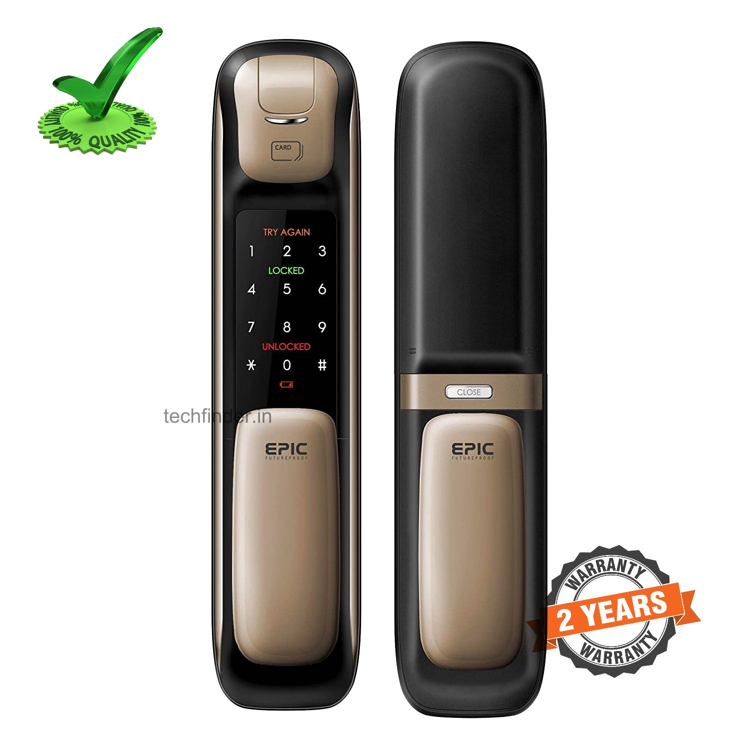 Epic ES-P9100FK 5way to Open Finger Print Digital Smart Door Lock
