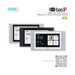 basIP AT-10 Android 10inch Video Entrance Intercom Screen Phone